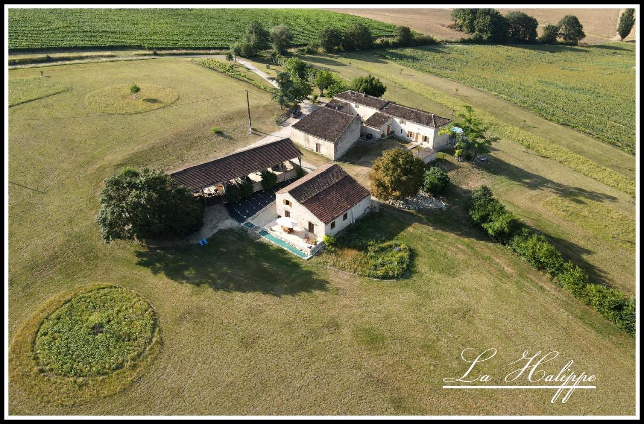 Gite La Halippe Caussens Bagian luar foto